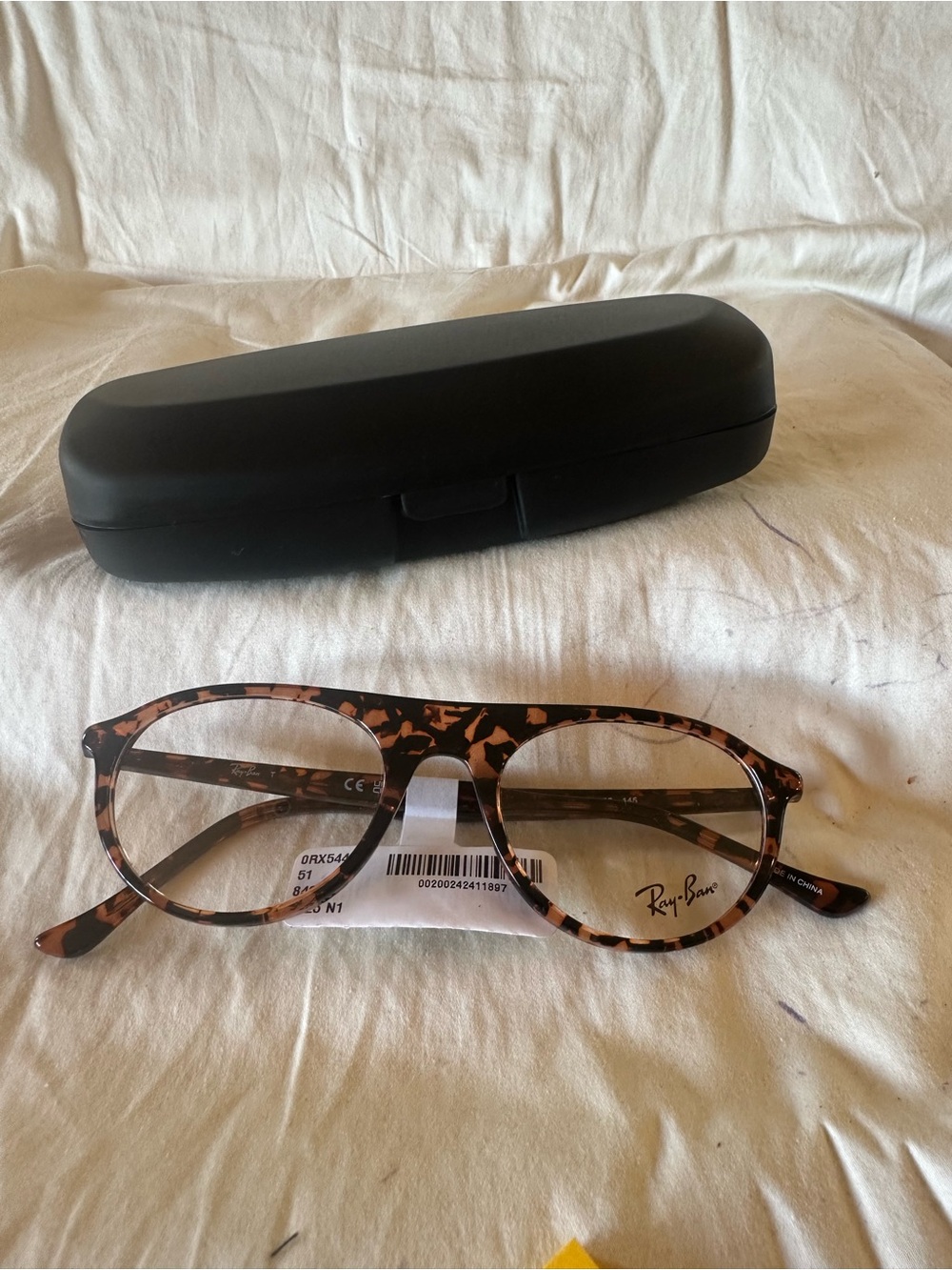 Ray-Ban RX5441 Havana Red Turtle Glasses 51-20